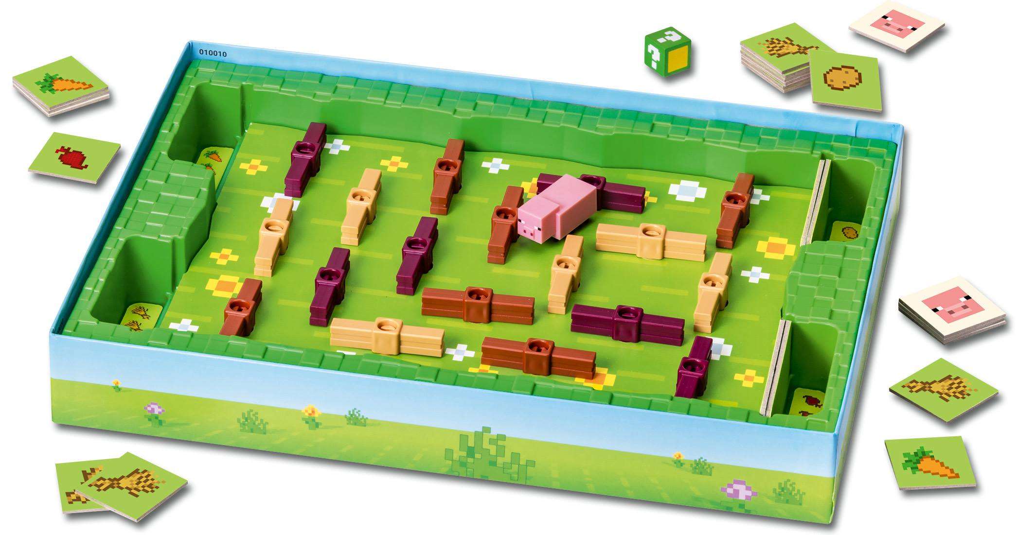 Ravensburger Minecraft Pig In The Field! Game