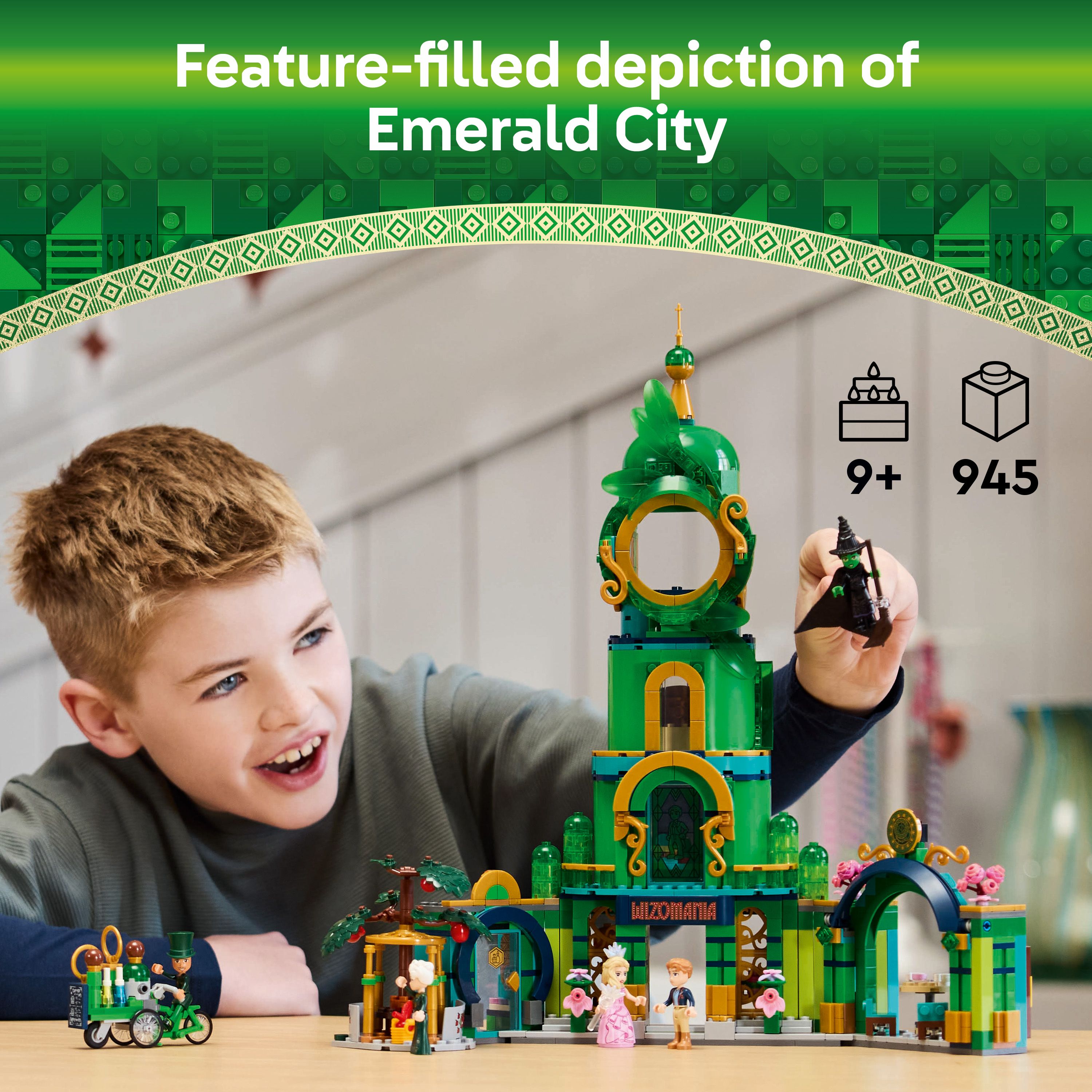 Lego Wicked 75684 Welcome To Emerald City Set