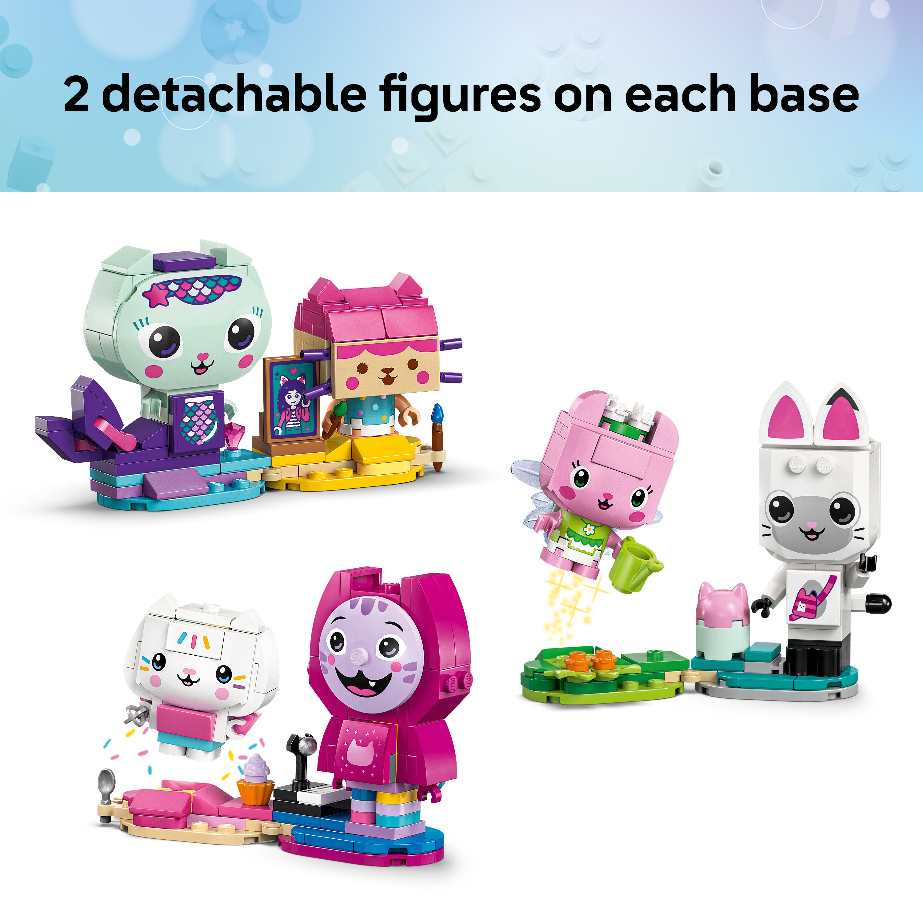 Lego Gabby's Dollhouse: Gabby's Brick-Built Cat Friends 11215