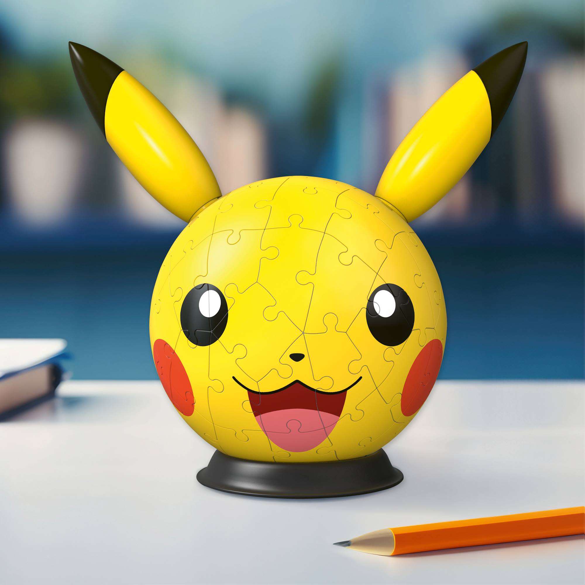 Ravensburger Pokemon Pikachu With Ears 72 Piece 3D Jigsaw Puzzle