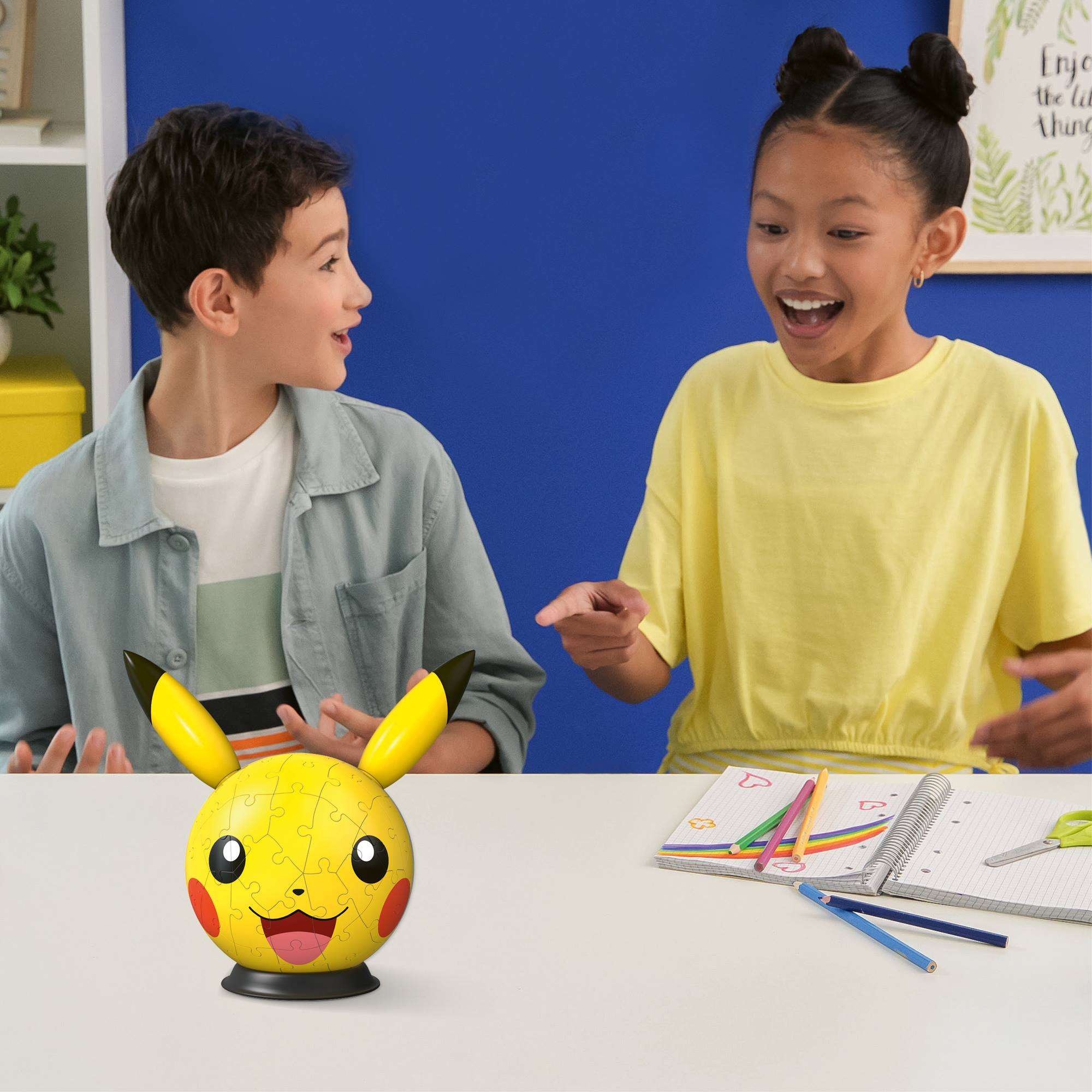 Ravensburger Pokemon Pikachu With Ears 72 Piece 3D Jigsaw Puzzle