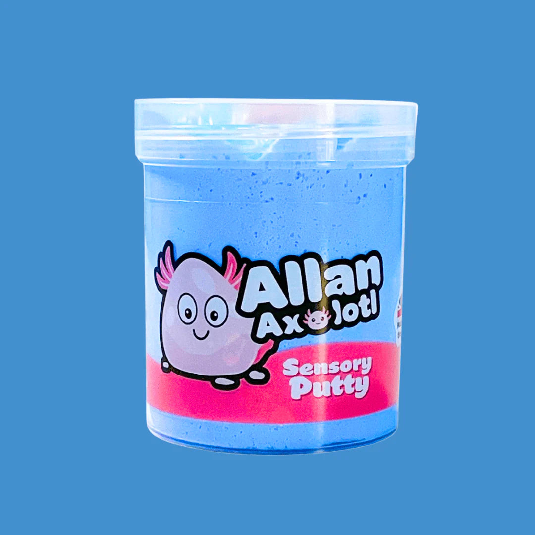 Allan Axolotl Slime Sensory Putty
