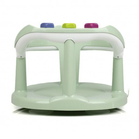 Thermobaby Aquababy Baby Bath Seat Ring With Toys - Green