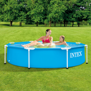 Intex 8Ft Metal Frame Above Ground Pool