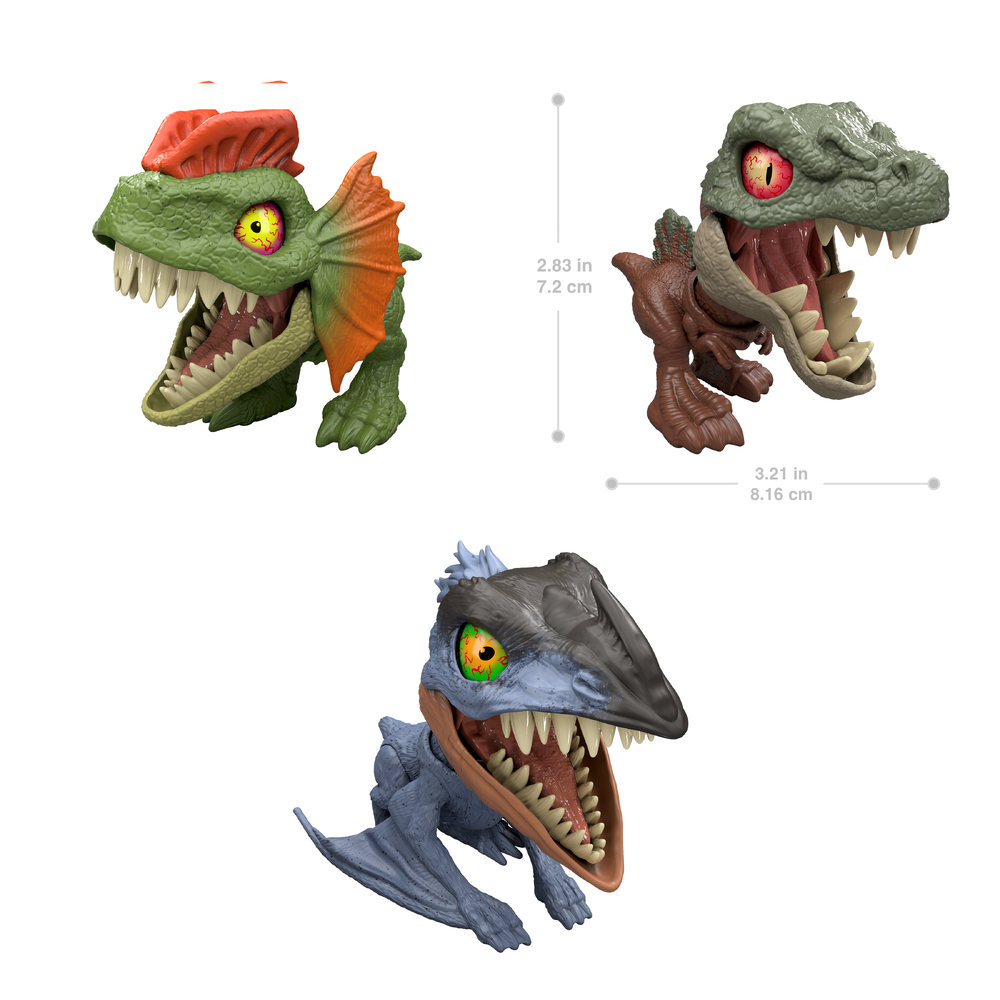 Jurassic World Mighty Little Biters Dinosaur Toy Assortment