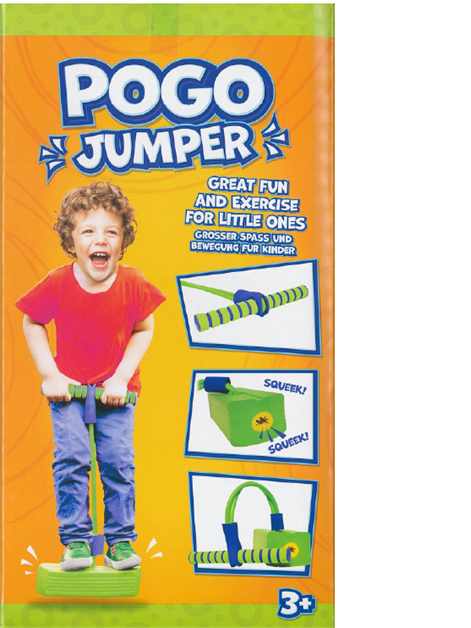 Green & Blue Foam Pogo Jumper