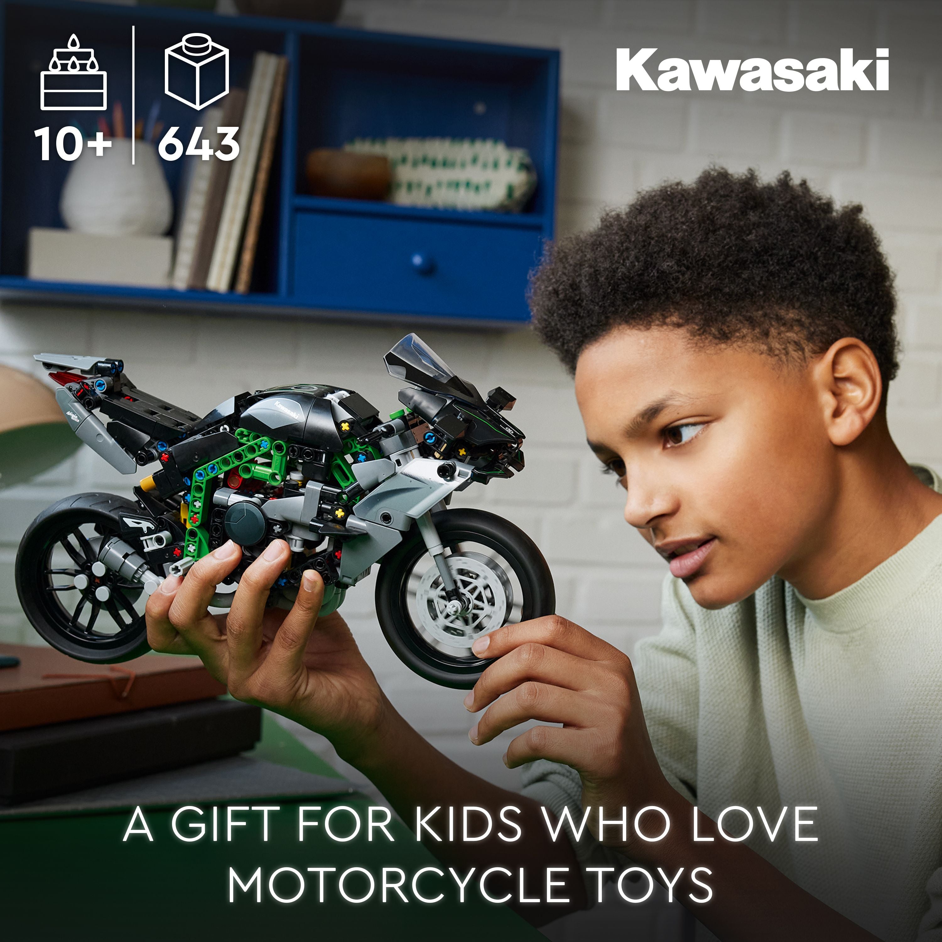 Lego® Technic Kawasaki Ninja H2R Motorcycle Set 42170