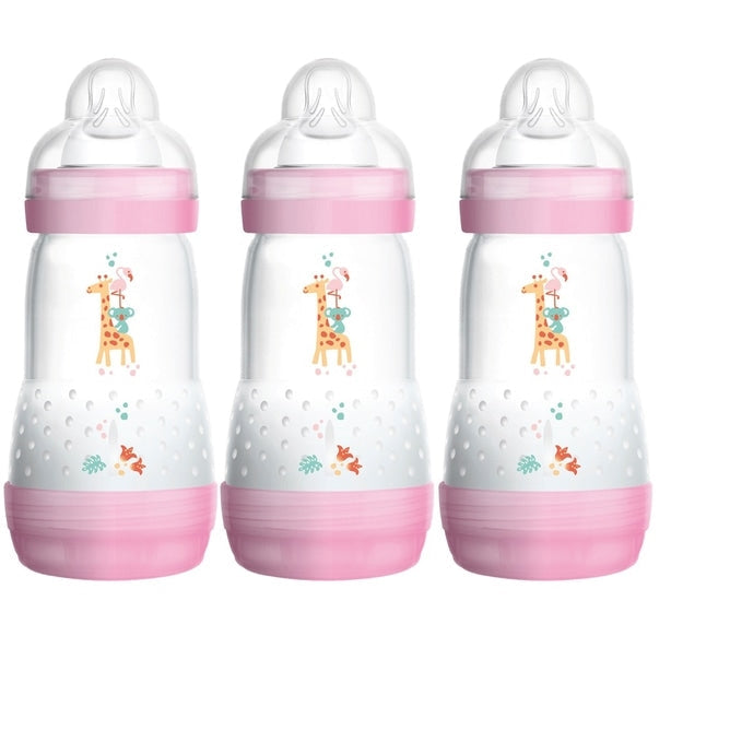 Mam Easy Start Self Sterilising 260Ml Bottle 3 Pack Assortment