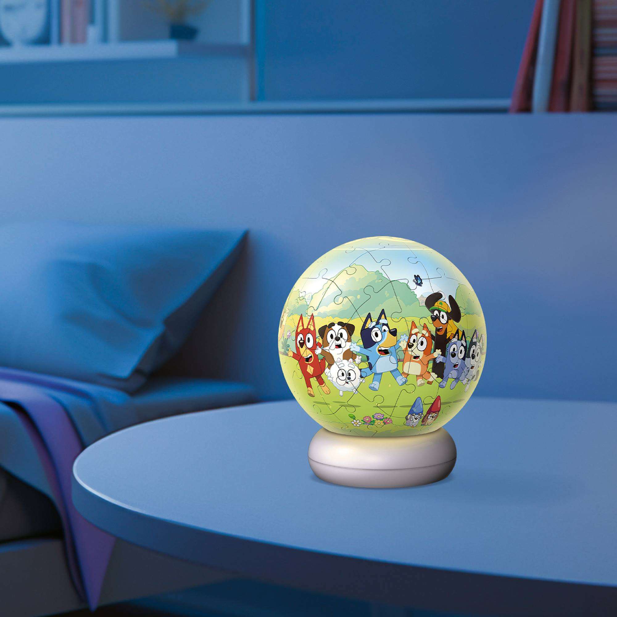 Ravensburger Bluey Lit 72 Piece 3D Jigsaw Puzzle - Night Light