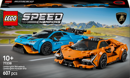 Lego® Speed Champions Lamborghini Revuelto & Huracán Sto 77238