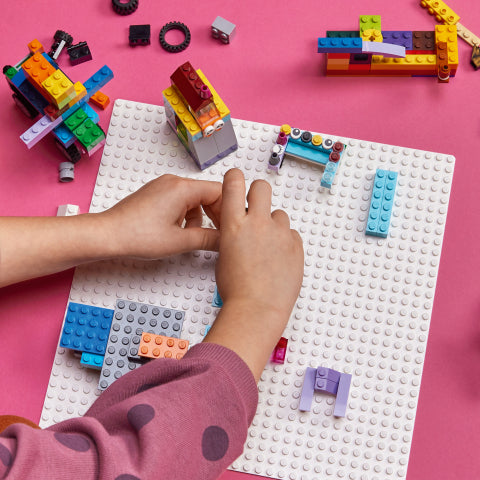 Lego 11026 White Baseplate
