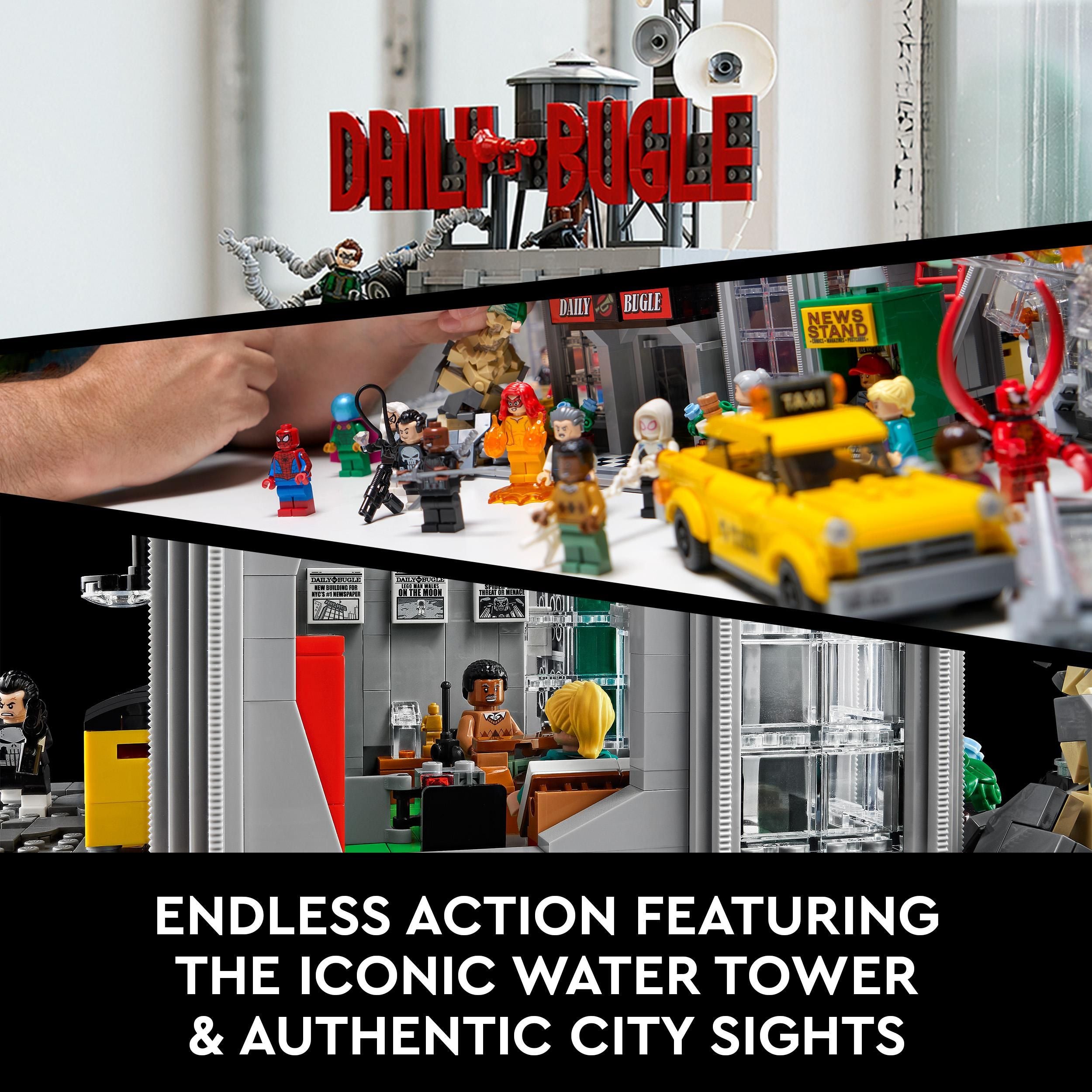 Lego 76178 Marvel Spider-Man Daily Bugle Set For Adults