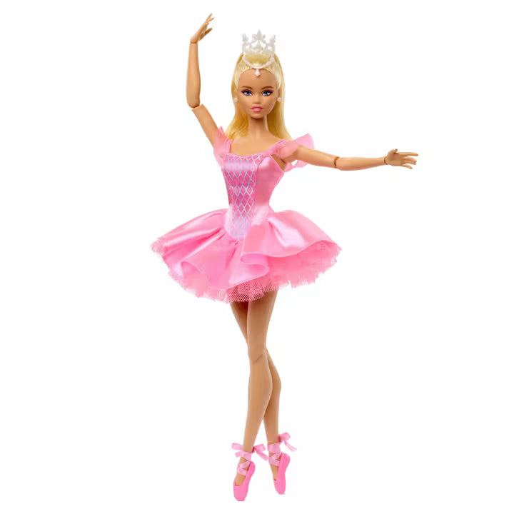 Barbie Signature Ballet Wishes Doll, Collectible Fashion Doll In Satiny, Pink Tutu