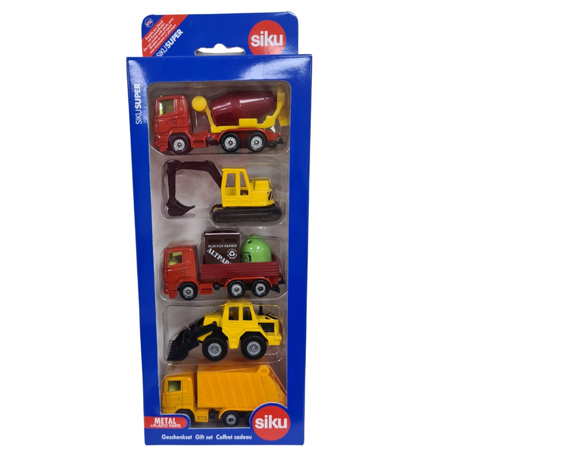 Siku 5 Pack Construction  Gift Set