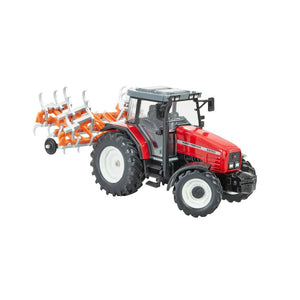 Britains - Massey Ferguson Heritage Tractor Playset ( With Fold Up Cultivator)