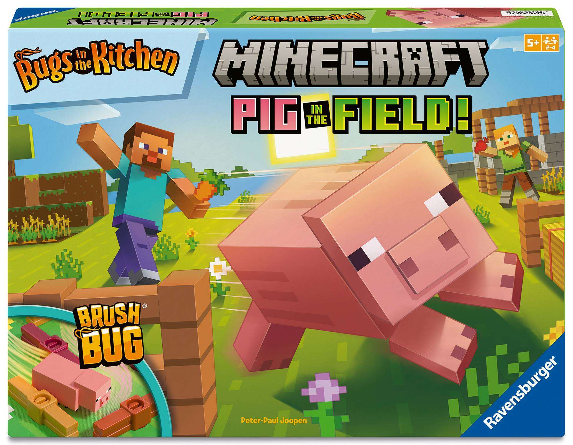 Ravensburger Minecraft Pig In The Field! Game