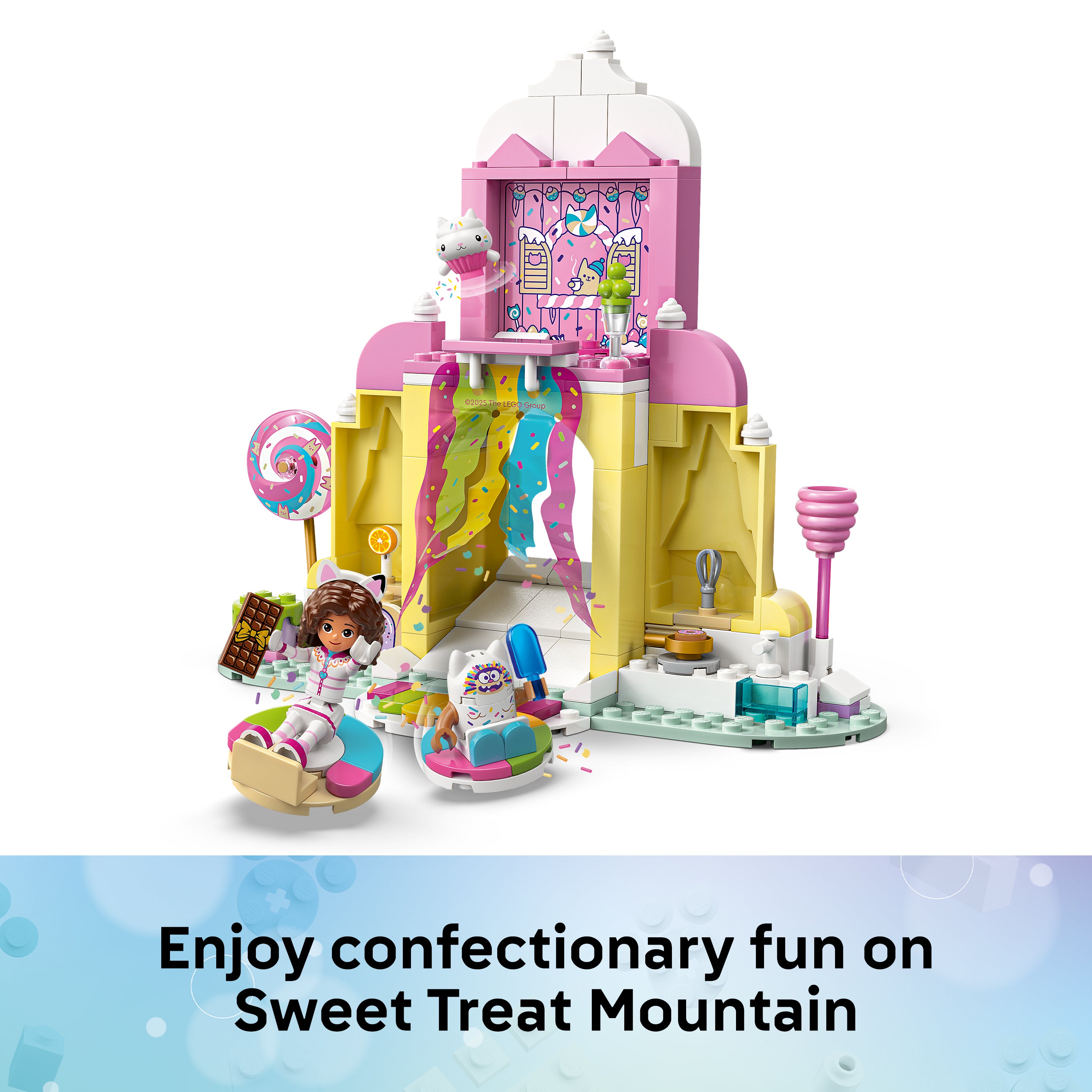 Lego Gabby’s Dollhouse Sweet Treat Mountain & Kitty Garden 11205