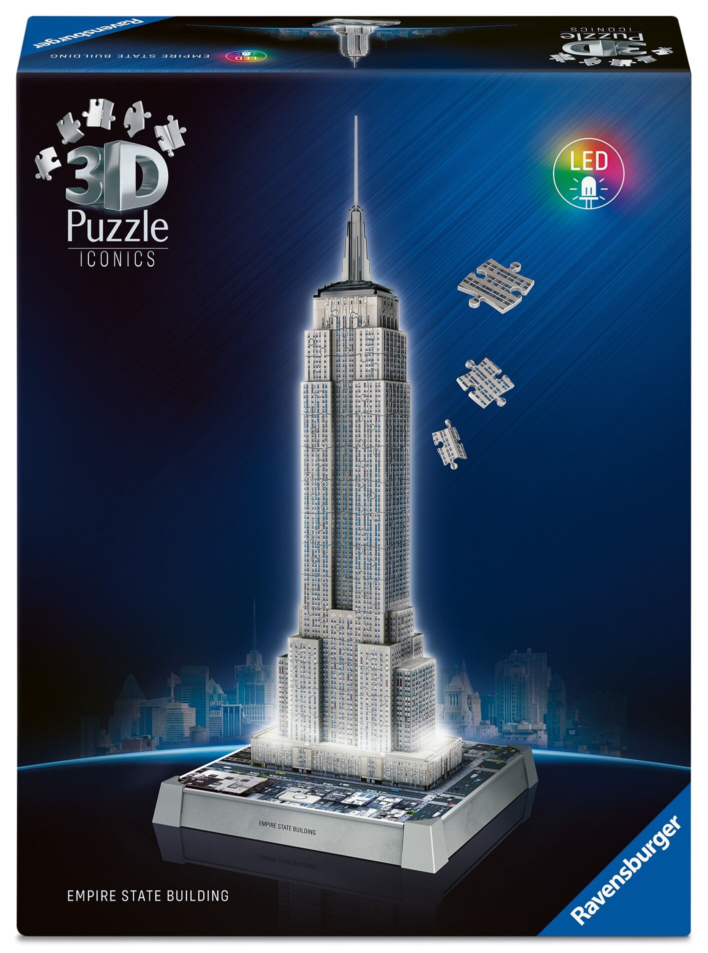 Ravensburger Iconics Empire State Building - Light Up 216 Piece 3D Jigsaw Puzzle