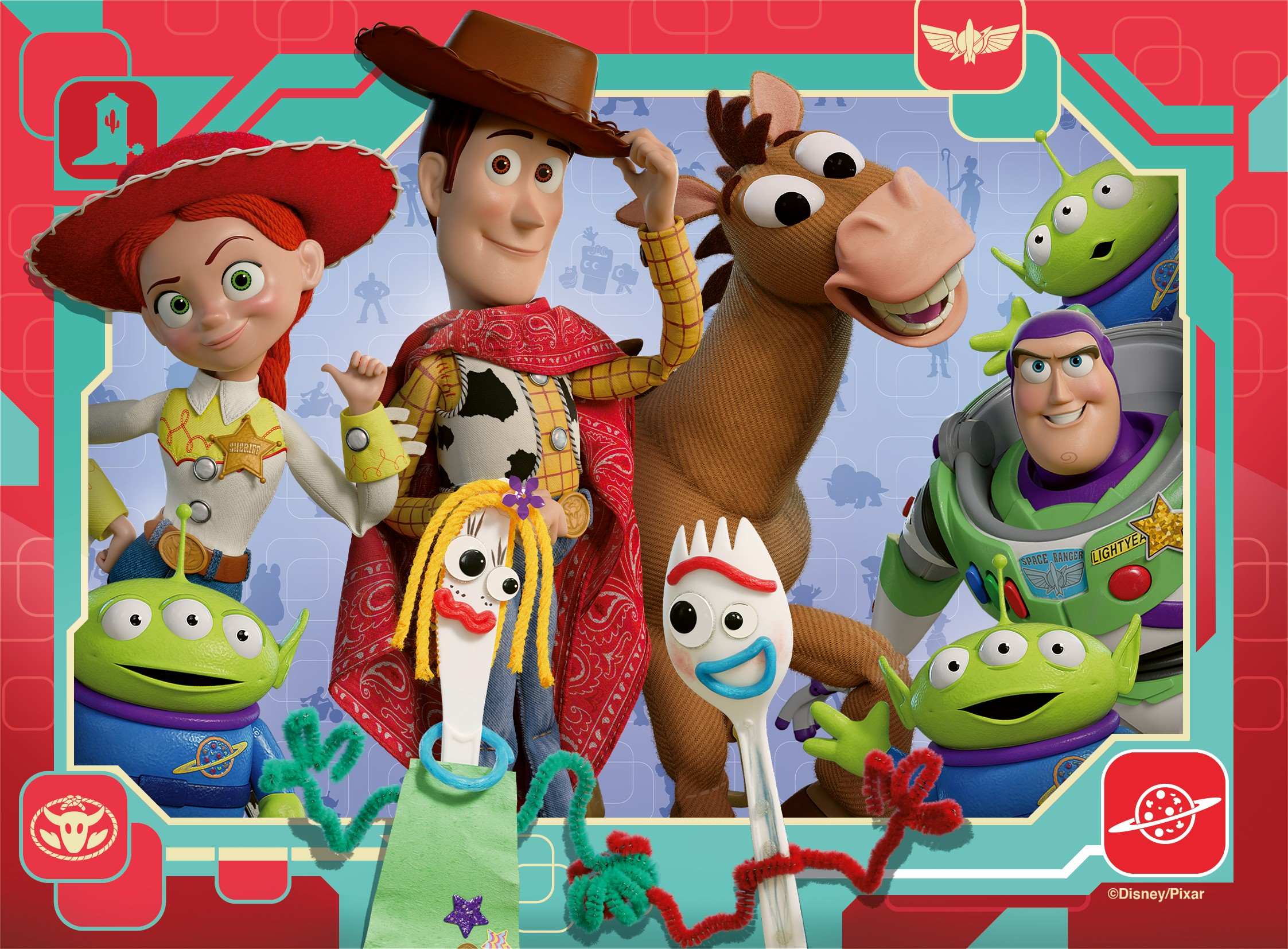 Ravensburger Toy Story 5, 4 In A Box (12, 16, 20, 24 Piece) Jigsaw Puzzles - Always Connected