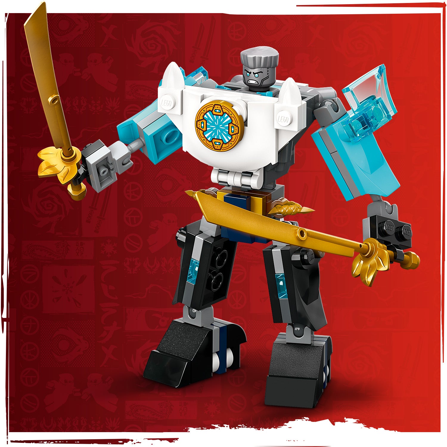 Lego Ninjago Zane’s Battle Suit Mech - Ninja Toy With 3 Minifigures  71827
