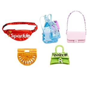 Rainbow High Mini Accessories Studio Handbags, 25+ Mystery Fashion Assortment