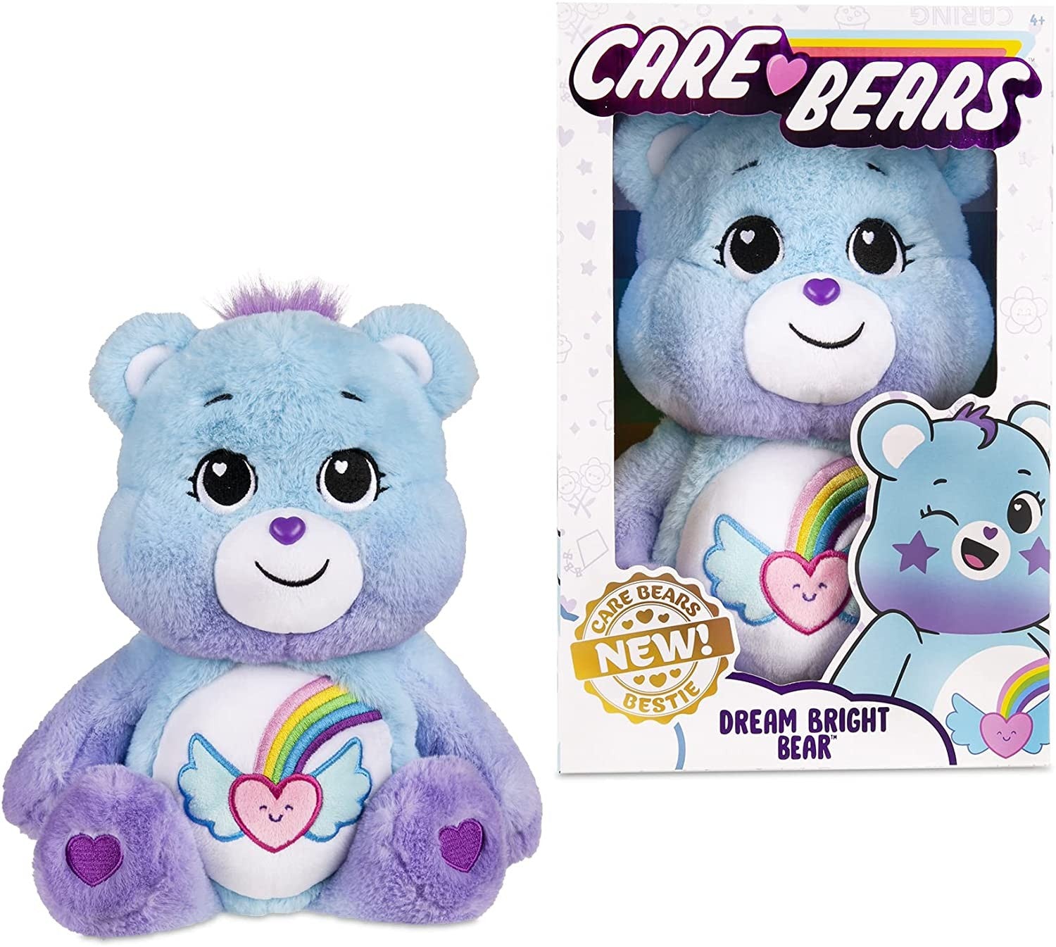 Care Bears 14" Medium Plush - Dream Bright Bear