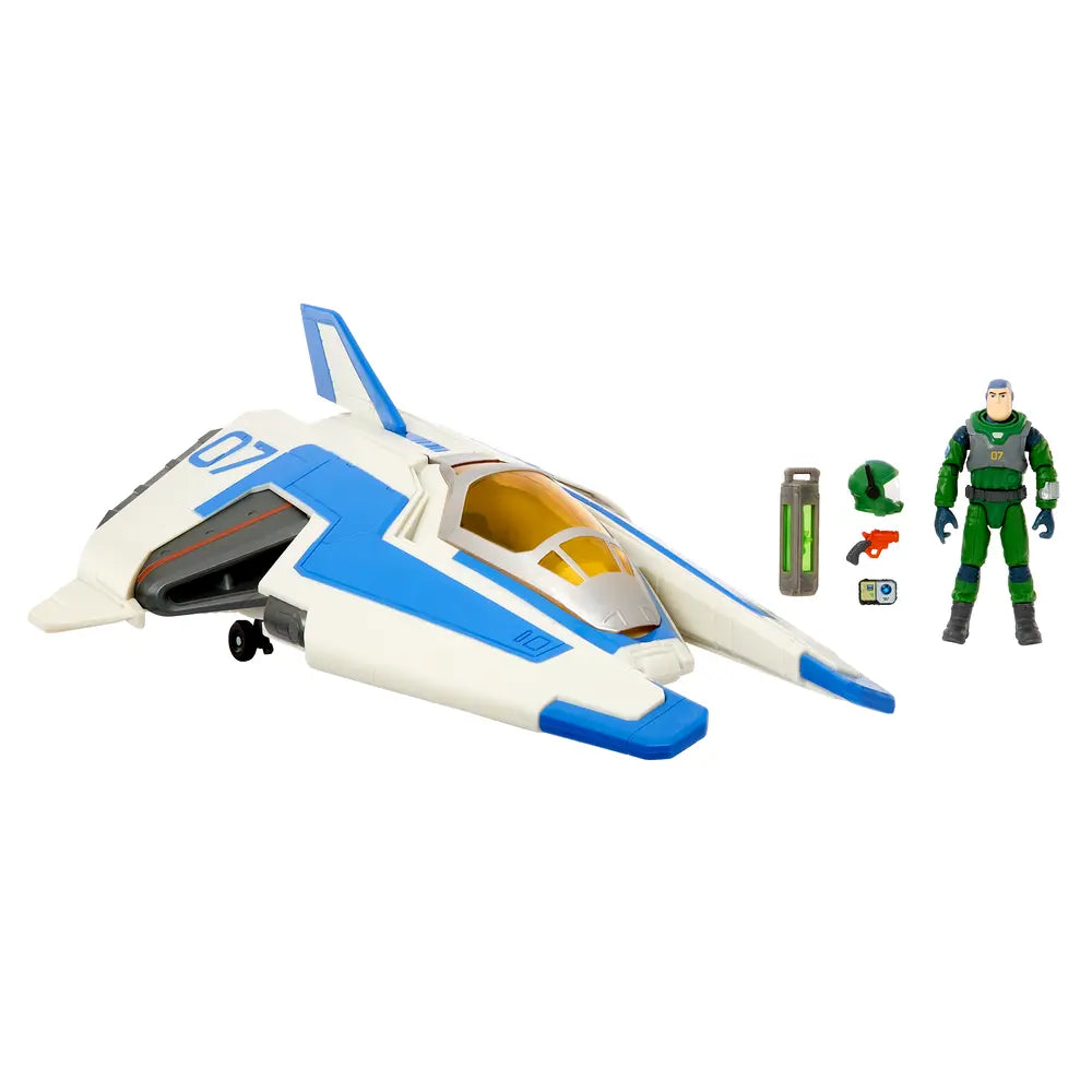 Disney Pixar Lightyear Xl-07 Test Launch Playset With Buzz Figure