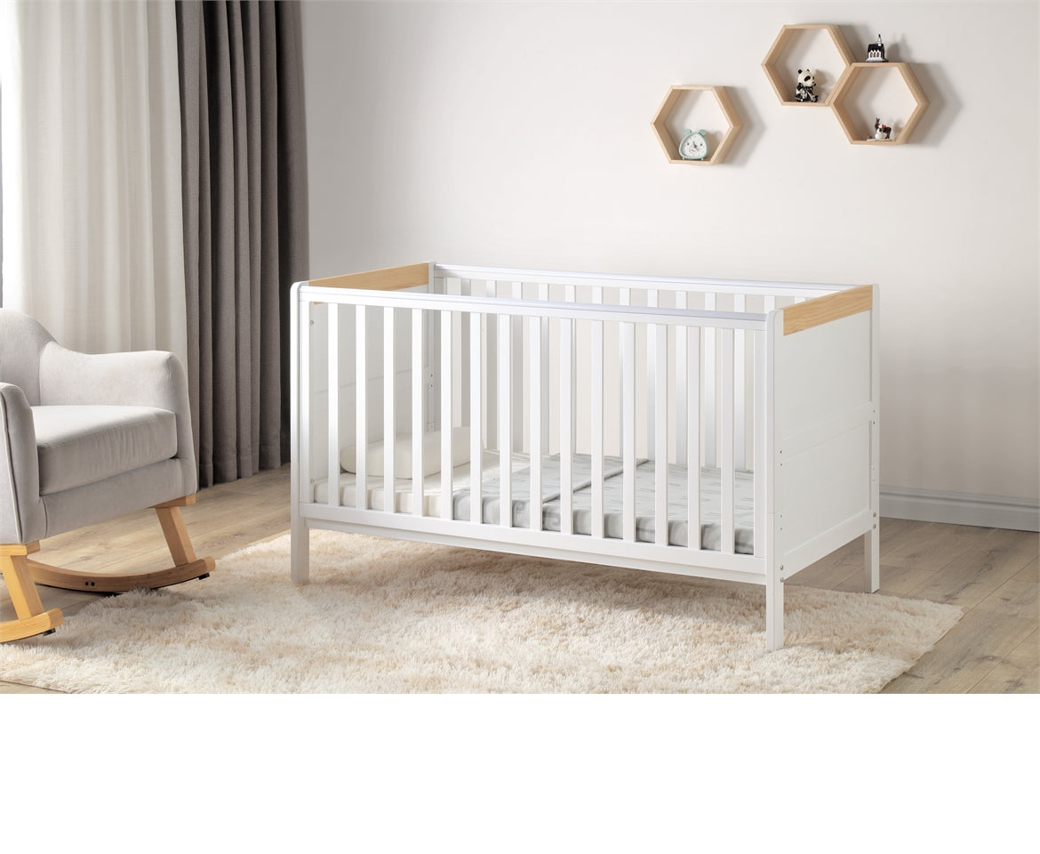 Babylo Nested Marlow Cot Bed - White