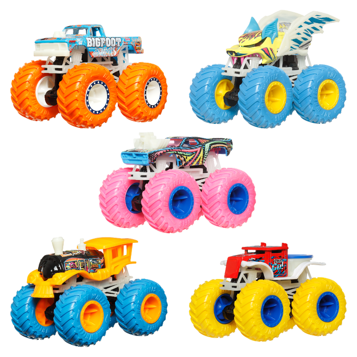 Hot Wheels Monster Truck 1:64 Glow In The Dark