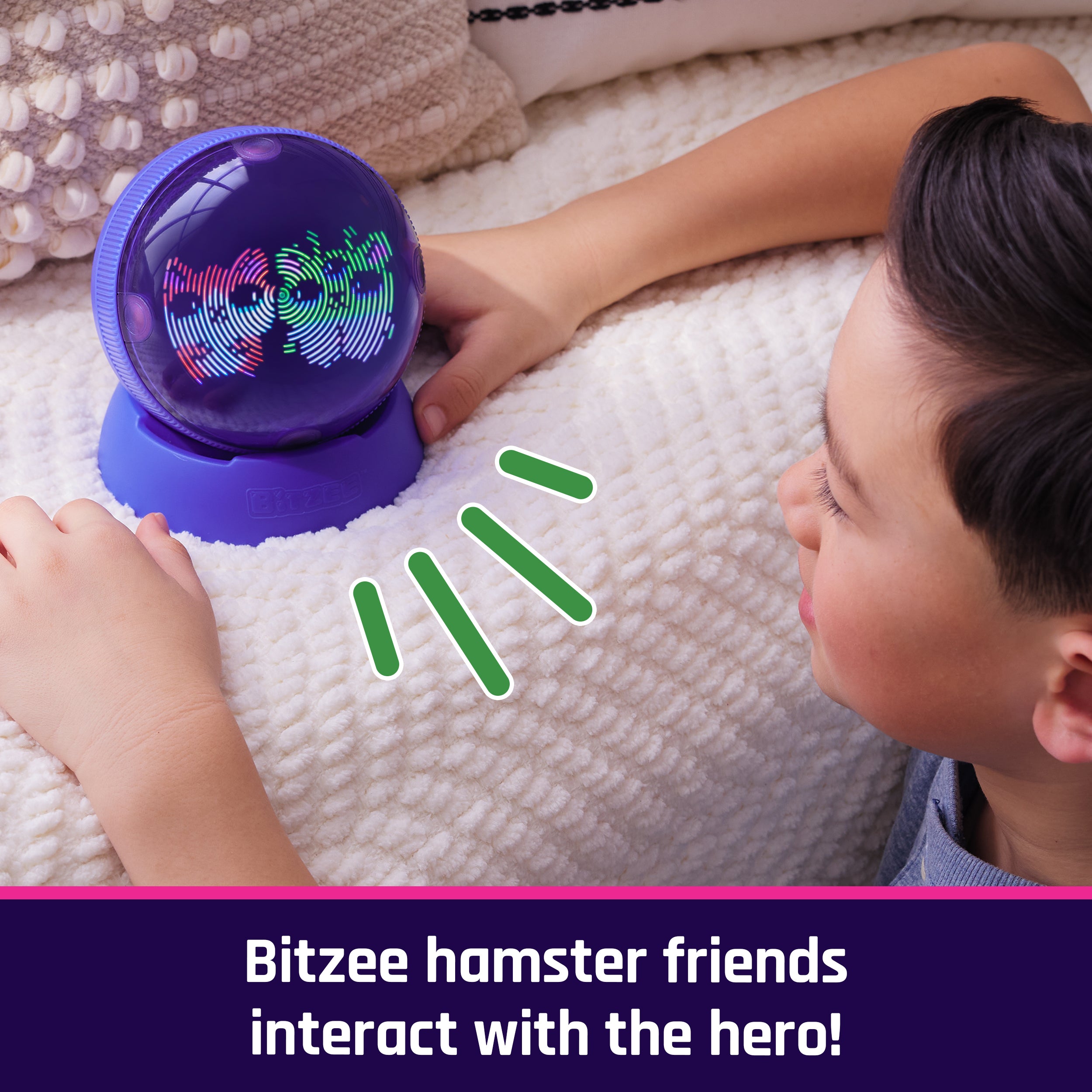 Bitzee Hamster Ball Interactive Toy With Over 20 Hamsters Inside