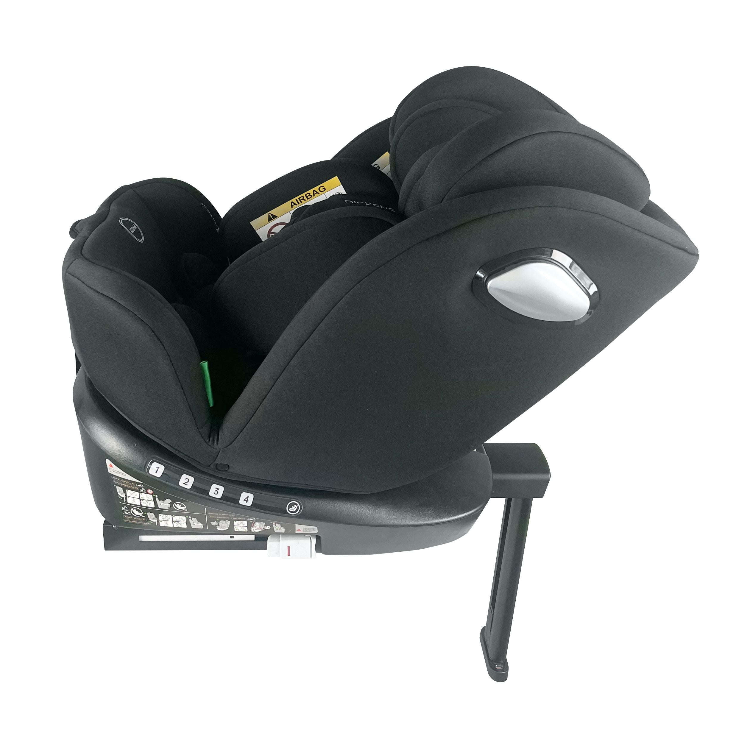 Asalvo Tolkien 360° Swivel Isofix Car Seat (Birth To 12 Years)