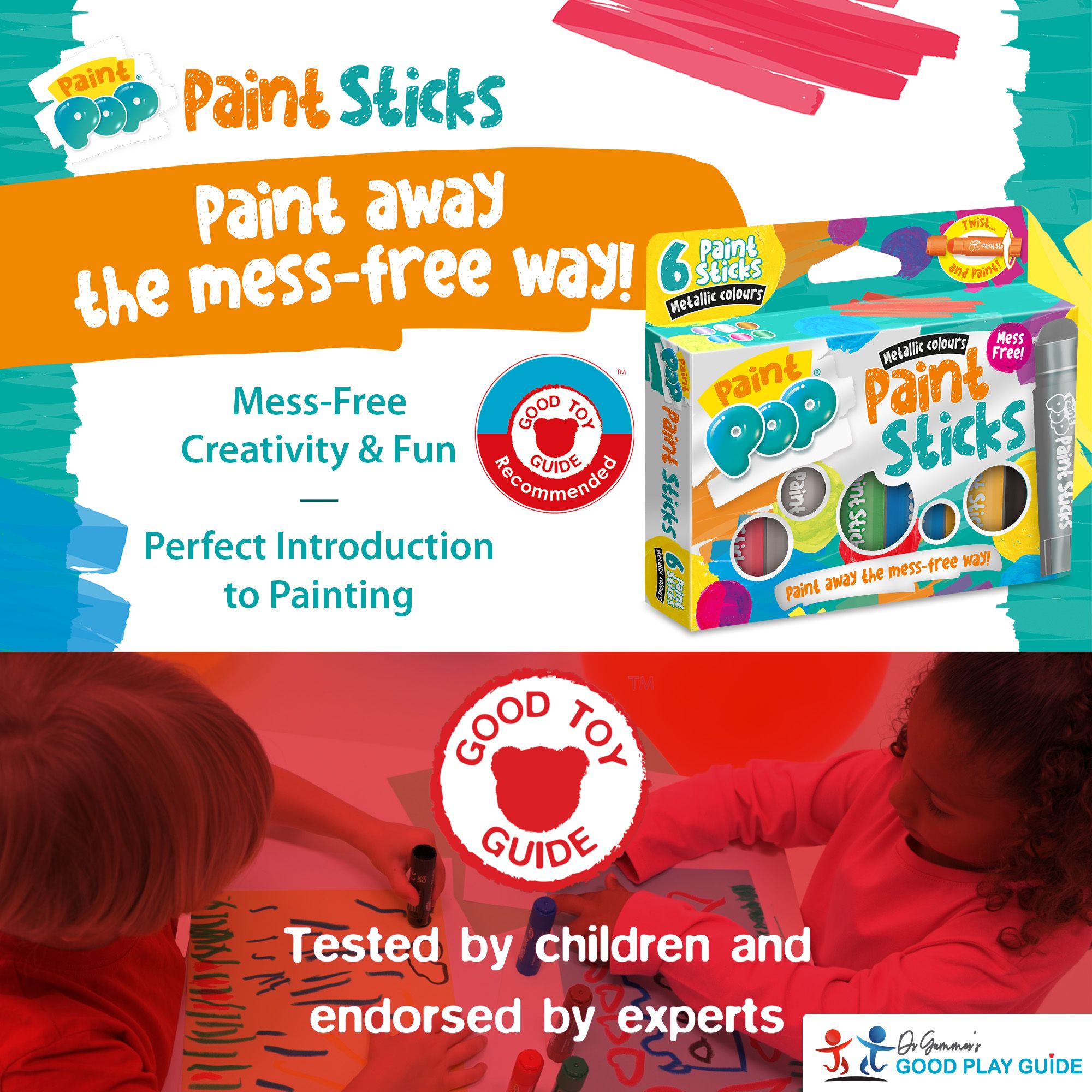 Paint Pop Metallic 6 Pack