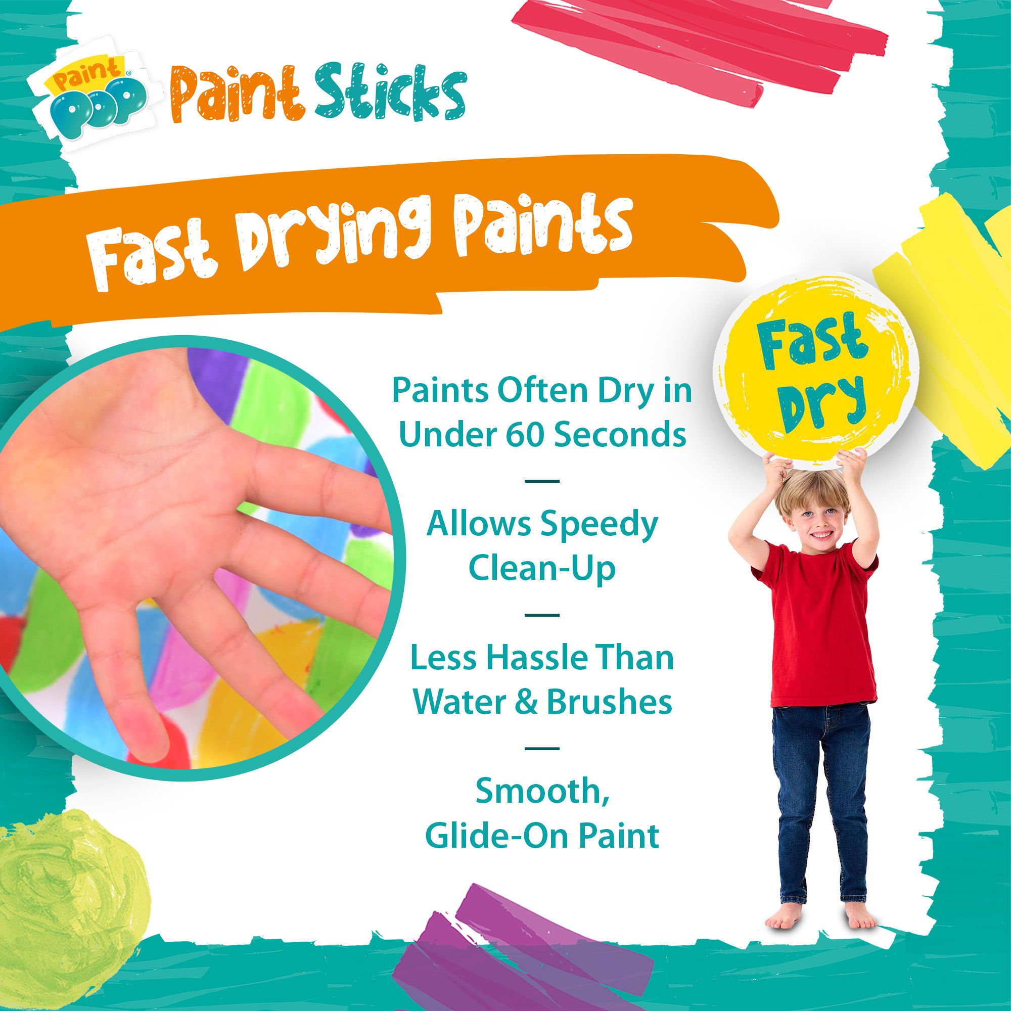 Paint Pop Metallic 6 Pack