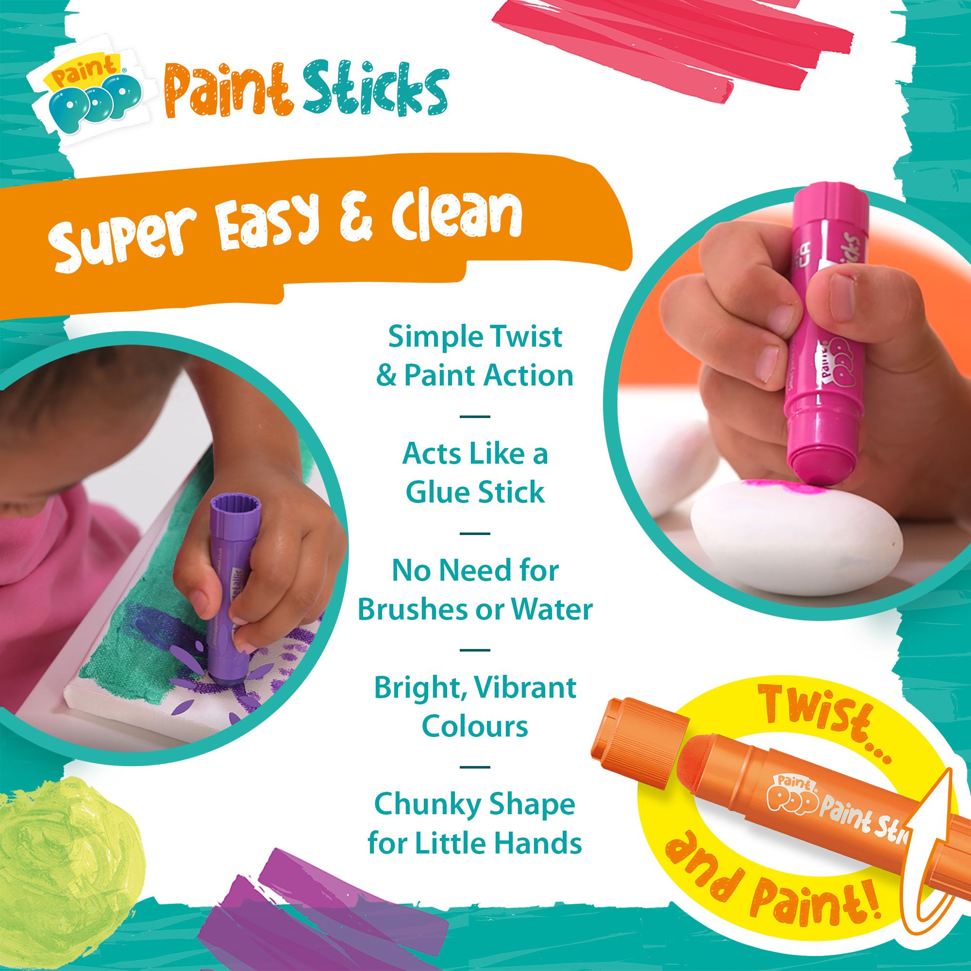 Paint Pop Metallic 6 Pack