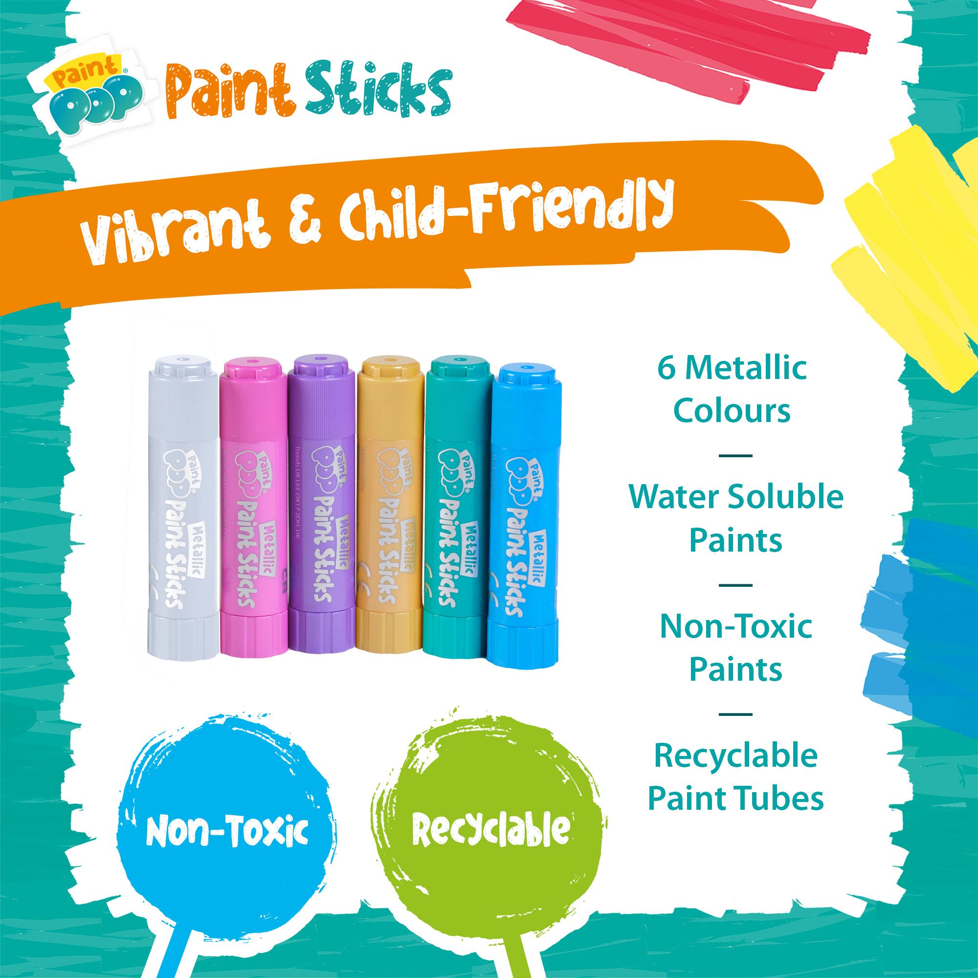 Paint Pop Metallic 6 Pack