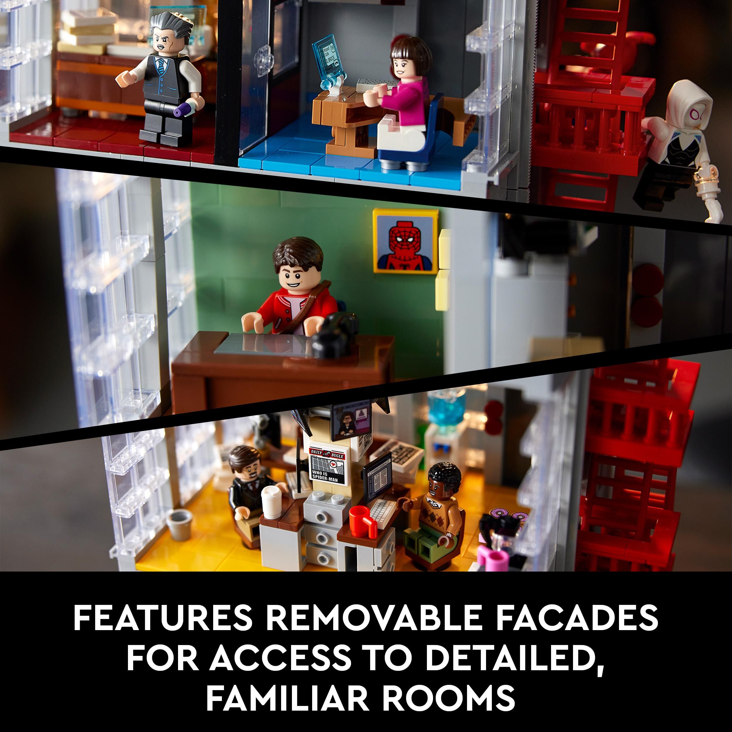 Lego 76178 Marvel Spider-Man Daily Bugle Set For Adults