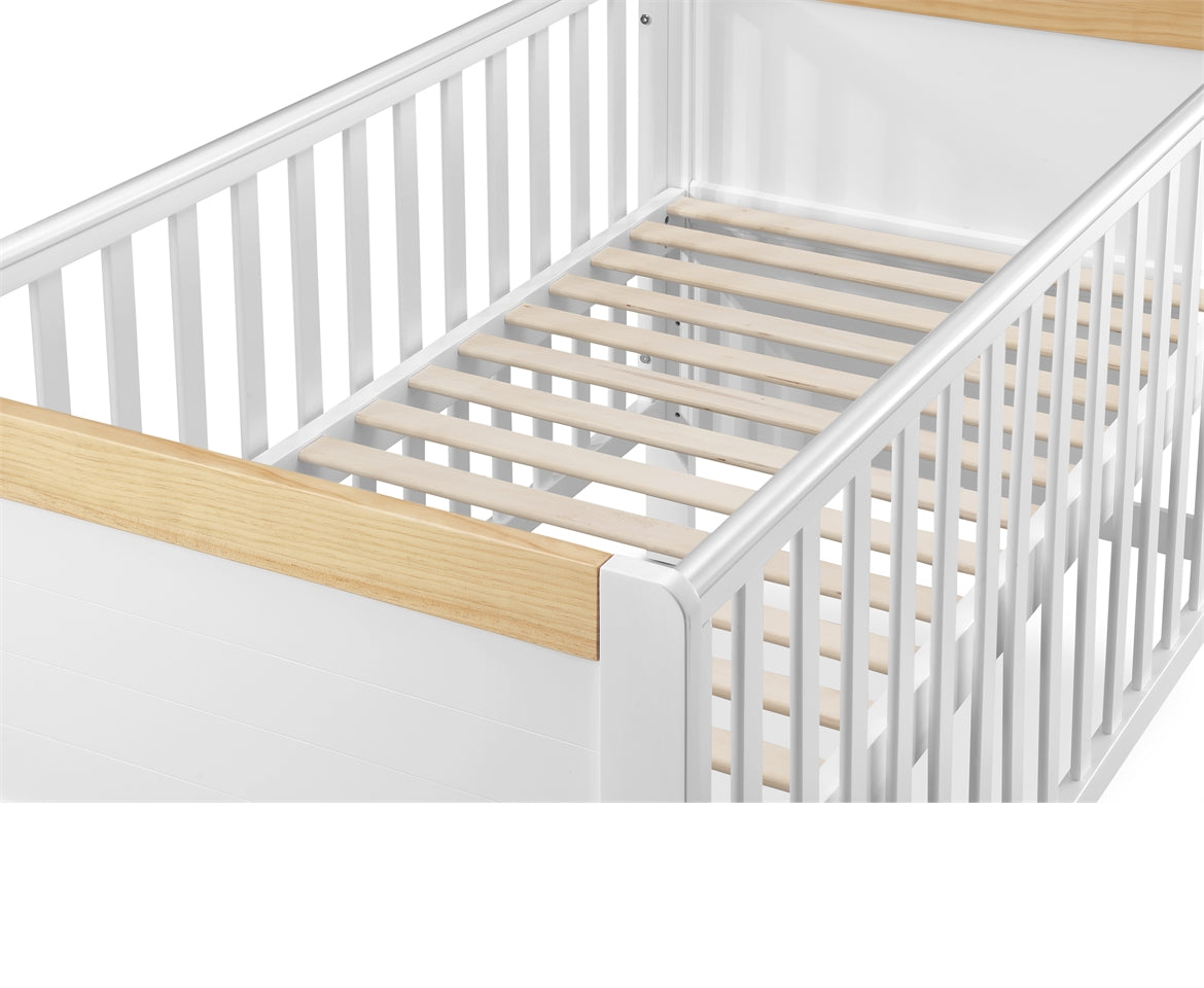 Babylo Nested Marlow Cot Bed - White