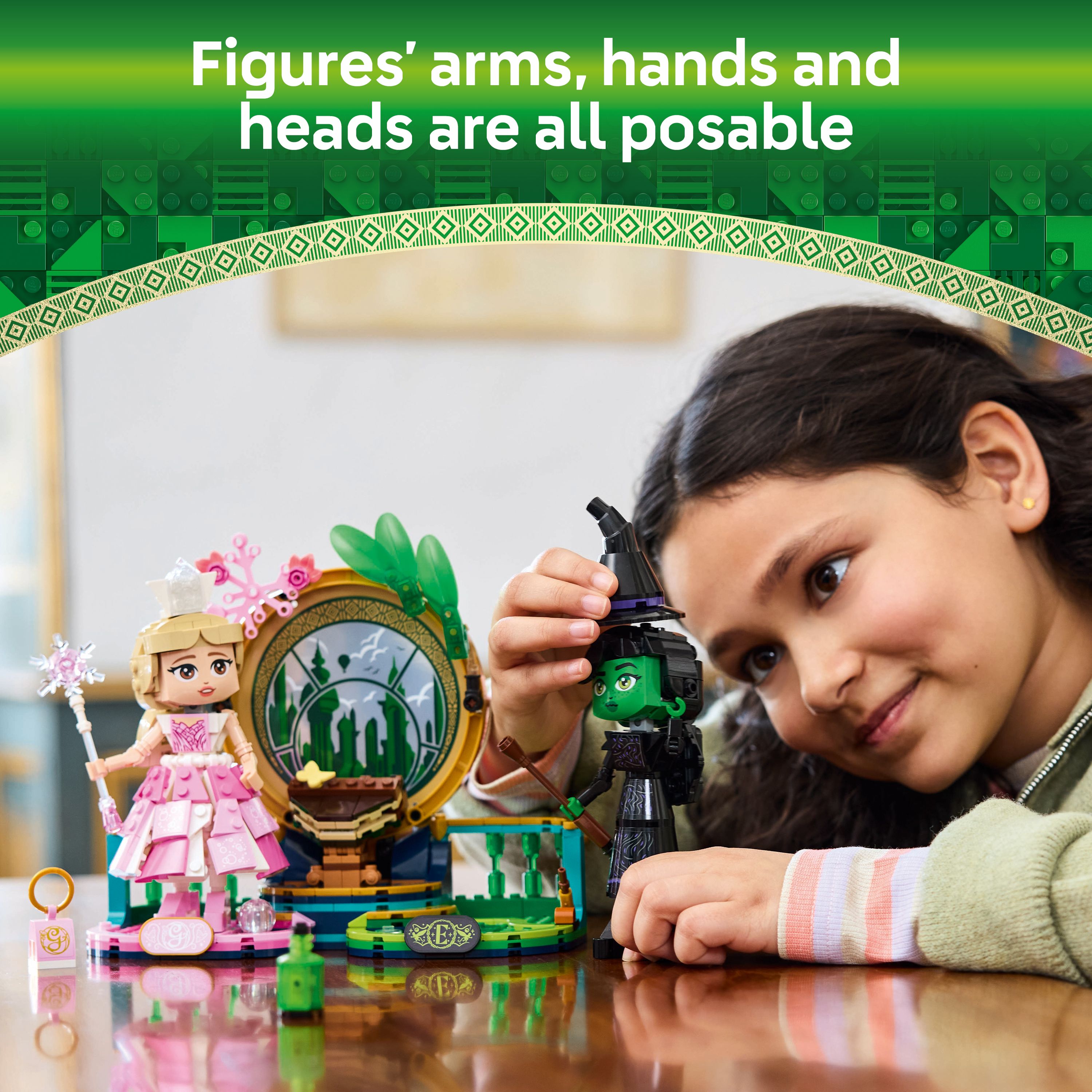 Lego Wicked 75682 Elphaba & Glinda Figures Set