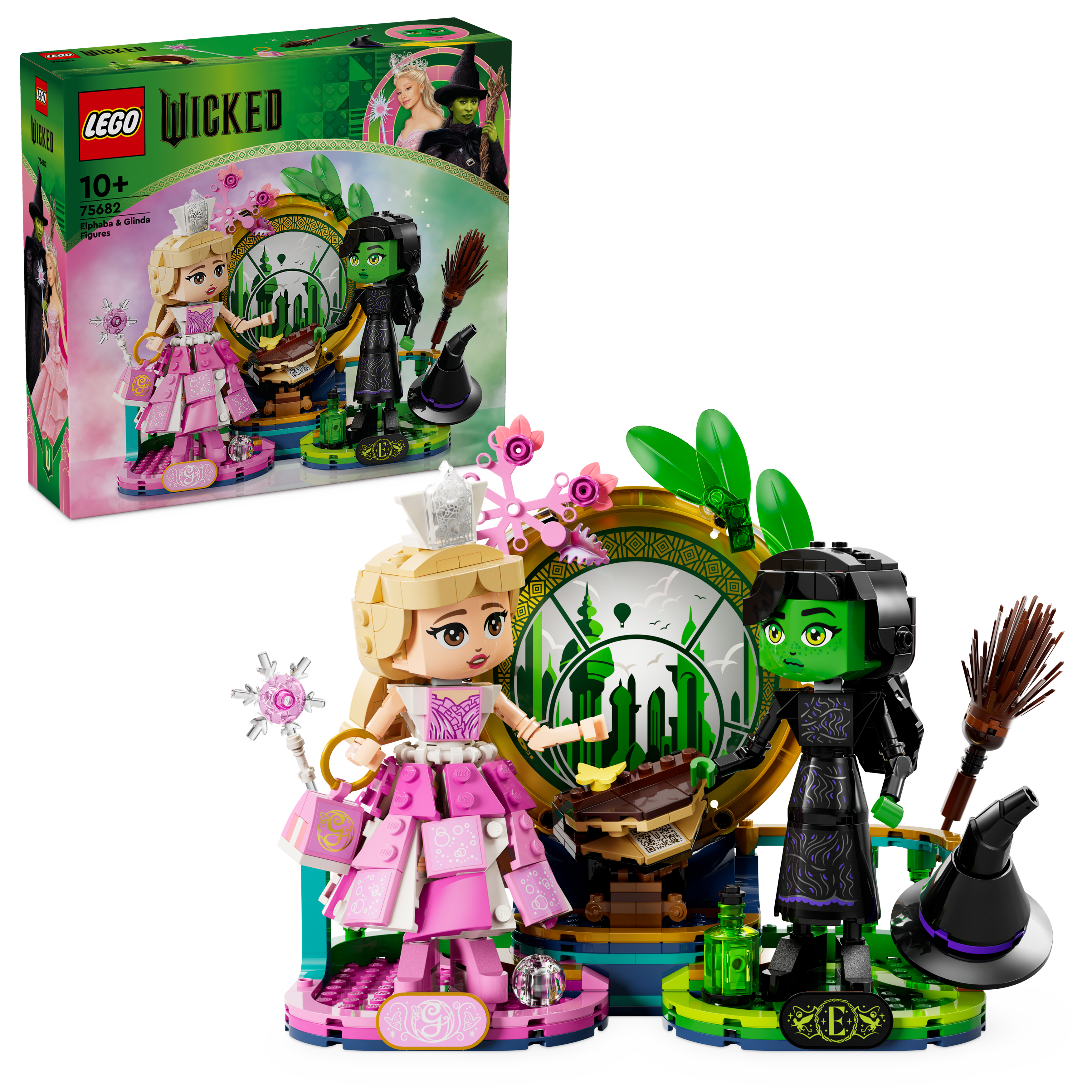Lego Wicked 75682 Elphaba & Glinda Figures Set