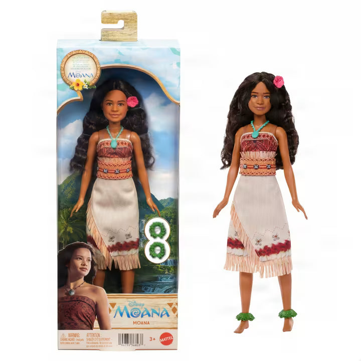 Disney Moana Fashion Doll With Removable Fashion & 5 Accessories, Inspired By Live Action Movie