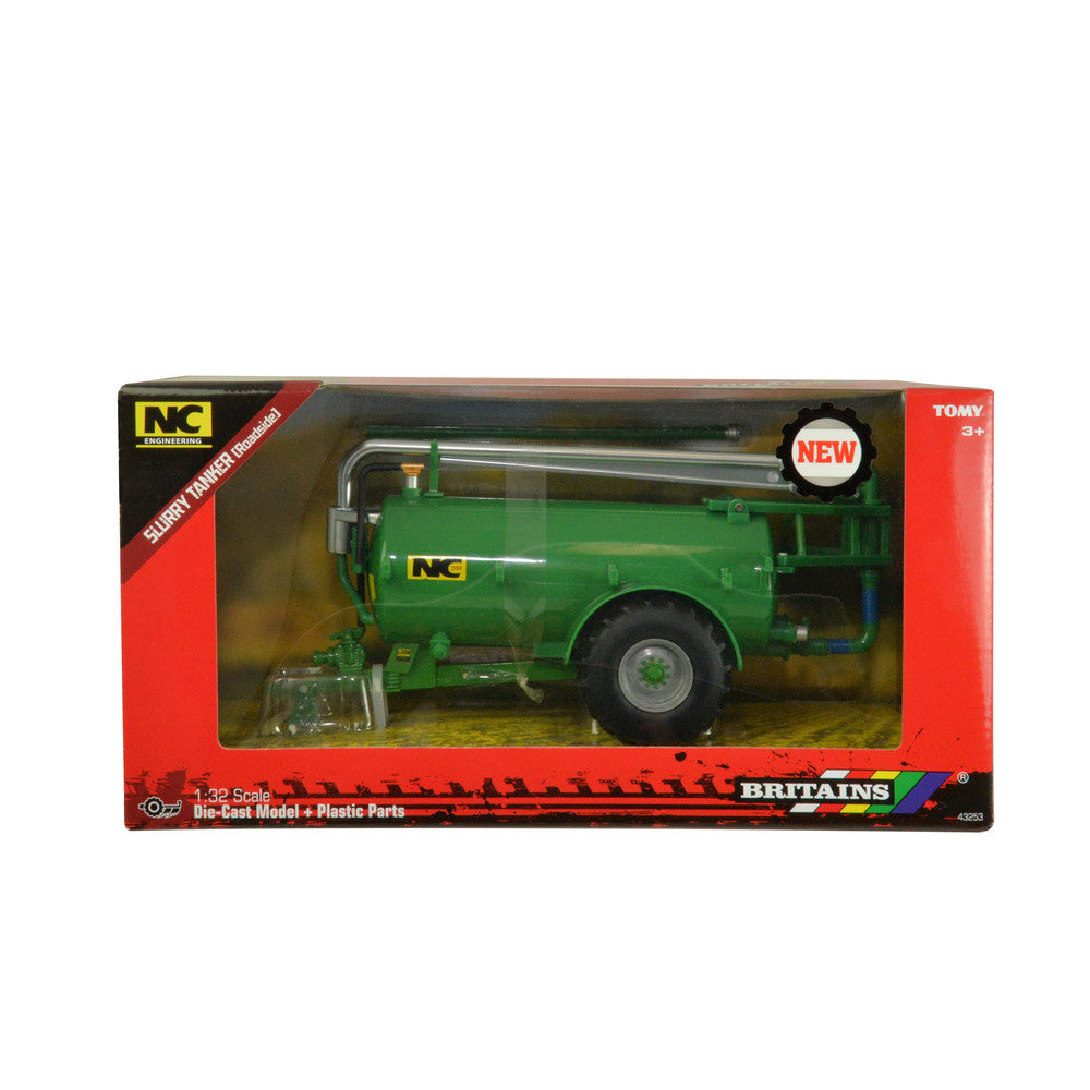 Britains 1:32 Nc Slurry Tanker Green