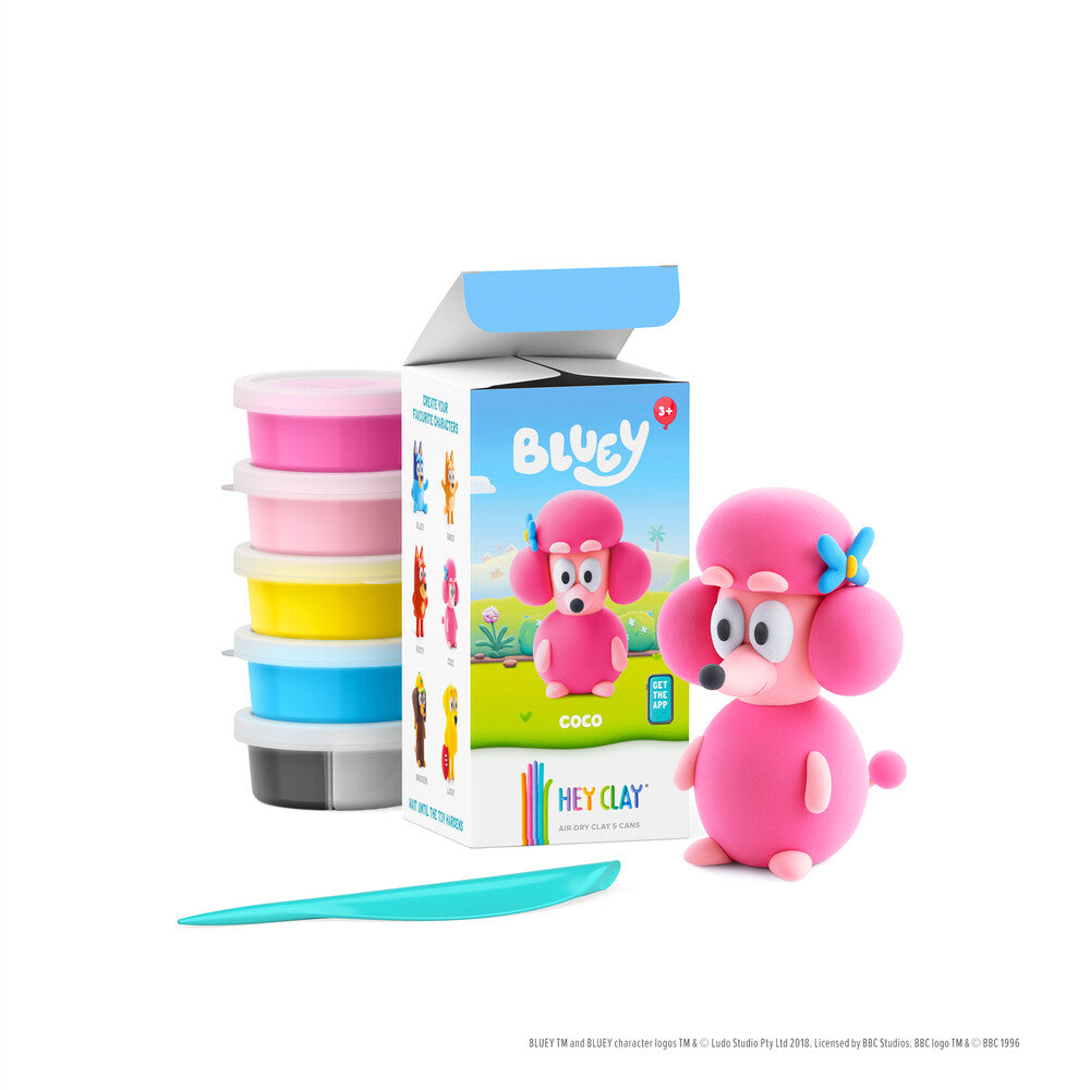 Hey Clay Bluey 5 Can Assortment