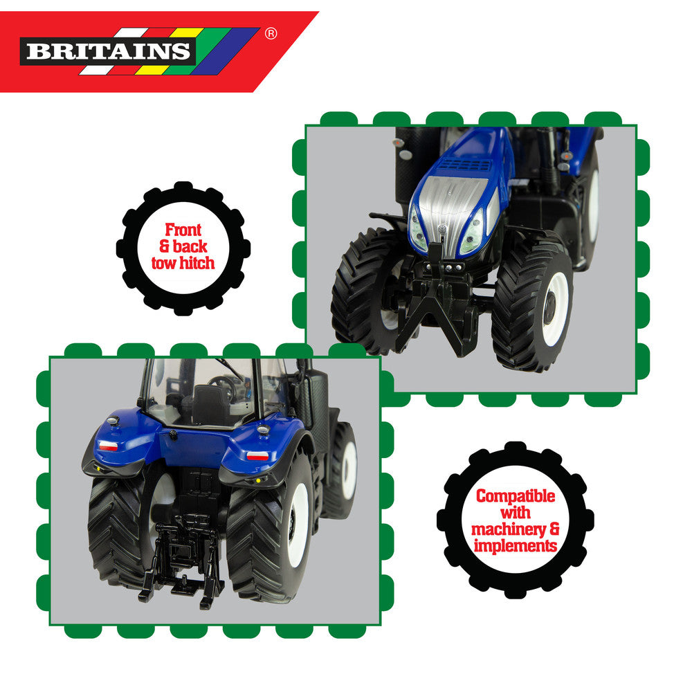 Britains New Holland T8 Tractor