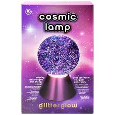 Cosmic Glow Colour Change Glitter Ball Lamp