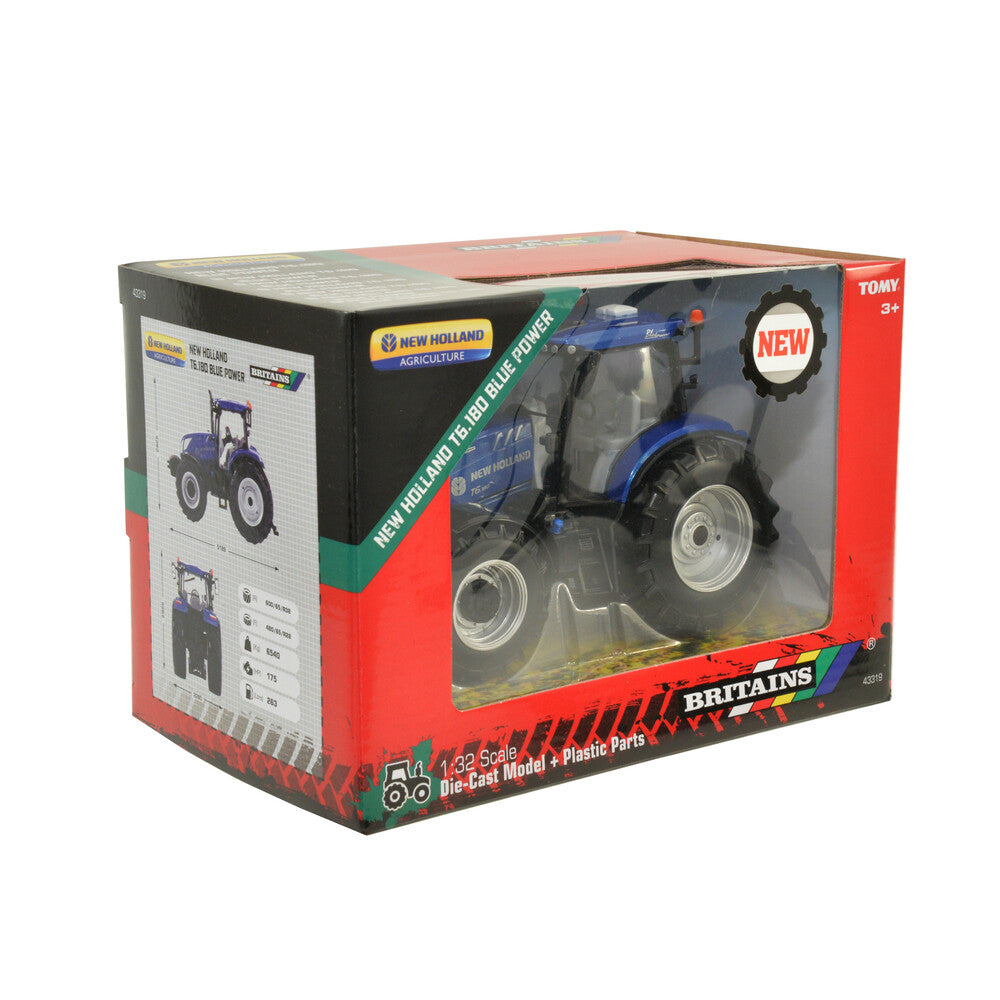 Britains - New Holland T6.180 Blue Power Tractor