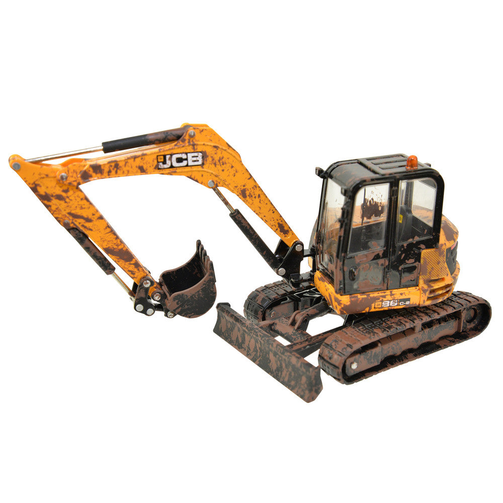Britains 1:32 Muddy Jcb Midi Excavator