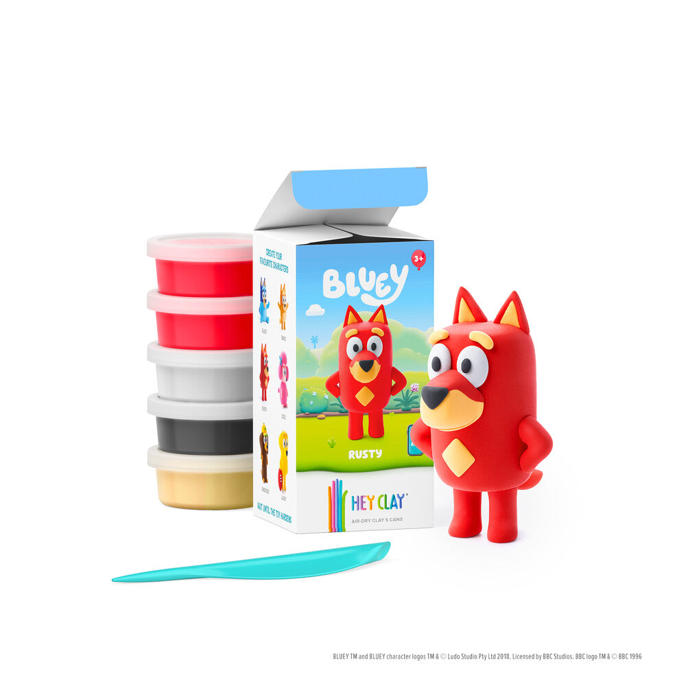 Hey Clay Bluey 5 Can Assortment