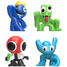 Rainbow Friends School Bus Mini Figure 8 Pack