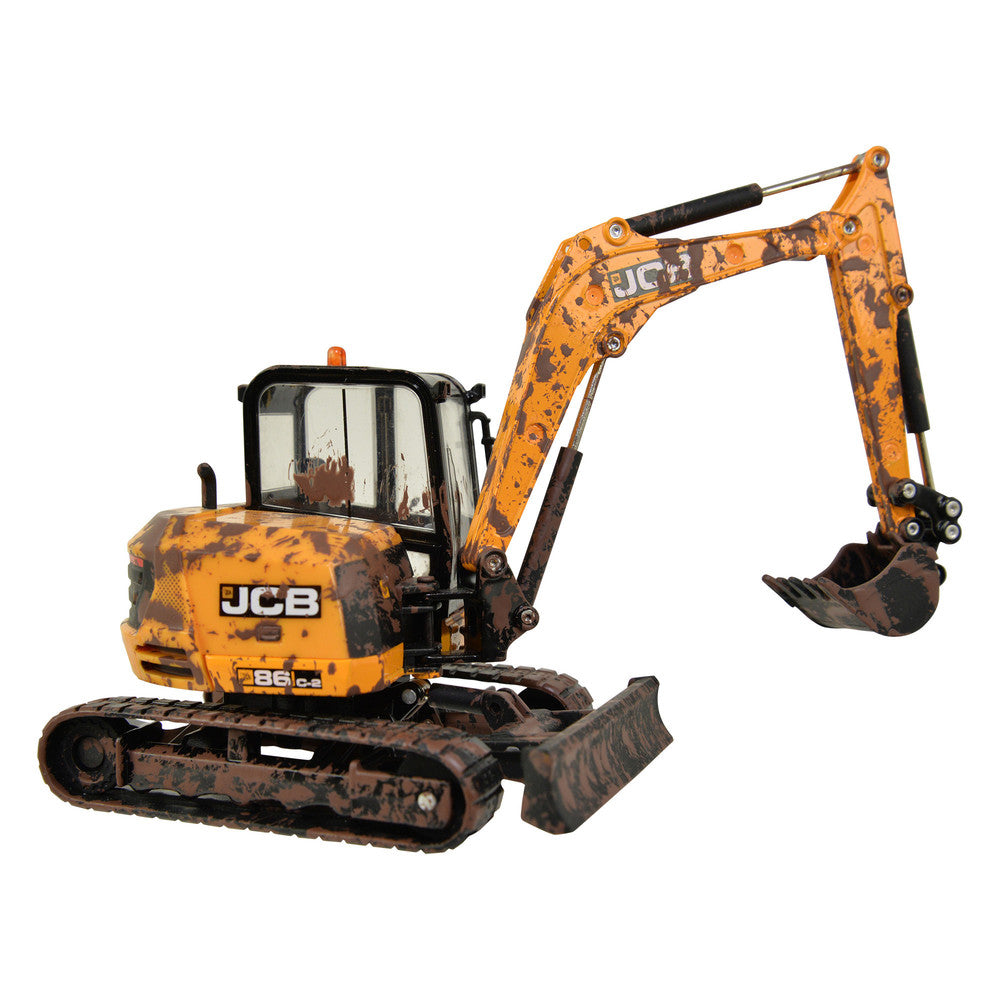 Britains 1:32 Muddy Jcb Midi Excavator