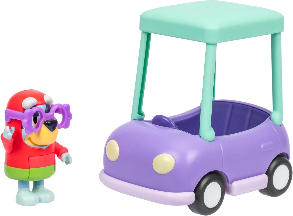 Bluey Basic Vehicle Granny Car & Janet